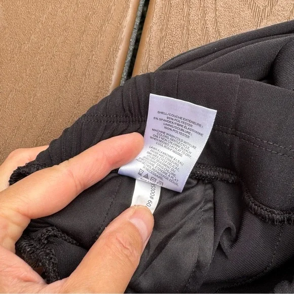 Express Womens Pants Black Size S Ankle High Rise Belted - Picture 5 of 7